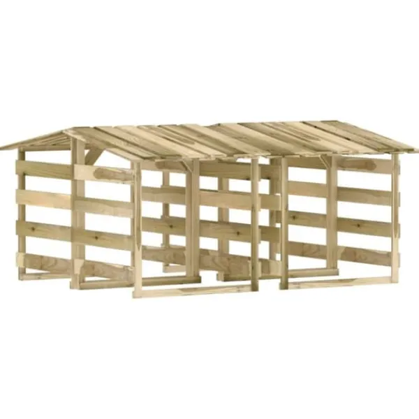 Best Träpergola med tak - Dekorativt inslag för utemiljö | Storlek: 100x90x100 cm | Material: Impregnerad furu Valvbågar, Spaljéer, Bersåer & Pergolor