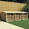 Träpergola med tak 6 delar - Dekorativ utomhuslösning | Storlek: 100x90x100 cm | Material: Impregnerad furu
