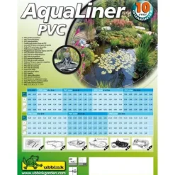 Ubbink AquaLiner dammliner 4 x 5 m PVC 0,5 mm 1331950 403734