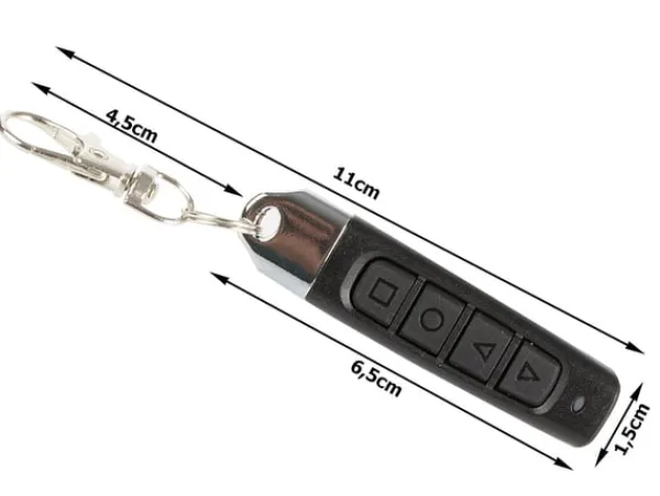 Universal Fjärrkontroll 433,92 MHz - Fast kod - Garageport