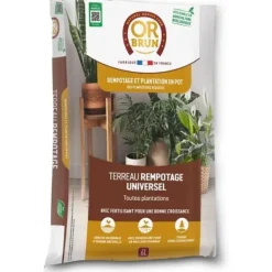 Discount Universal krukjord - BRUNT GULD - OBRTREM6U - 6L - Förbättrar tillväxten Jord & Sand