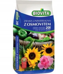Discount Universaljord för blommor med Osmovit 20L Jord & Sand