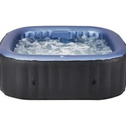 Online Uppblåsbar spa - MSPA - Tekapo C-TE042 - 4 personer - PVC Rhino-Tech - Grå/Blå Spa & Utomhusbad