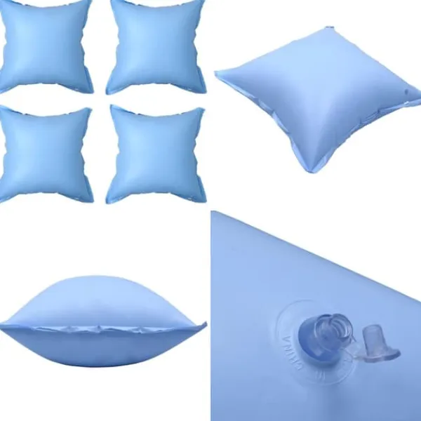 Uppblåsbara vinterkuddar för poolskydd 4 st PVC - Poolkudde - Poolkuddar - Home & Living