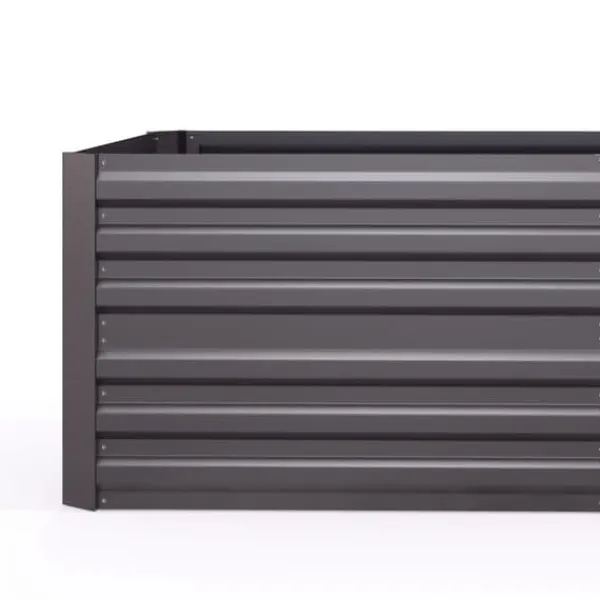 Sale Upphöjd odlingsbädd, 180x90x59 cm, Mörkgrå Planteringsbänkar