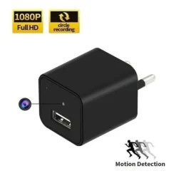 USB Sector laddare med inbyggd HD 1080P spionkamera