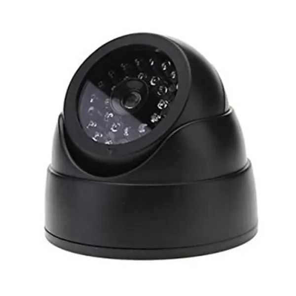 New Utomhus CCTV falsk simulering dummy kamera med blinkande LED-ljus Hemsäkerhet Dome falsk kamera Falska Övervakningskameror