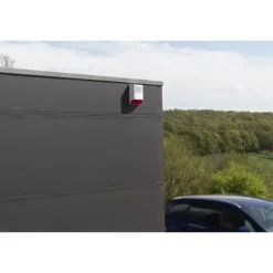 Utomhus dummy siren - CHACON - Strömlös - Vit