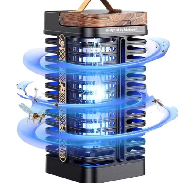 Best Utomhus Insektsdödare, 15W Effekt, IPX4 Vattentålig,EU-kontakt, EU 220V Insektsmedel & Djuravvisande Medel
