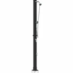 Best Utomhus solardusch - - Svart - PVC och Aluminium - 217 cm - Rotationshuvud - Solenergi Spa & Utomhusbad