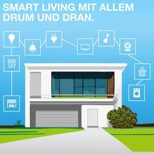 Utomhusdetektor - LEDVANCE - SMART+ - Rörelsedetektering - WiFi - Kompatibel med Alexa och Google Home