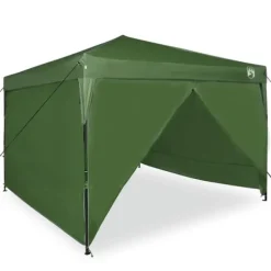 Online Utomhustält i Oxford tyg - Pop-up design för fest & event | Färg: Grön | Storlek: 300 x 300 x 227/236/245 cm Tält & Lusthus