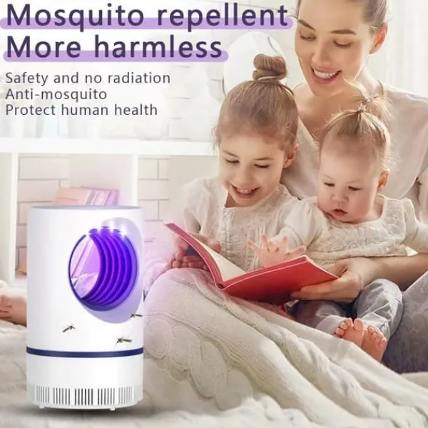 UV-attraktionsljus Mosquito Killer USB Elektrisk Bug Zapper