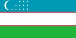 Best Uzbekistan flagga Flaggor & Vindstrutar