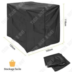 Vattenbehållarlock - TD® - 1000L - Oxford tyg 420D - Dammskydd - UV-skydd Regntunnor