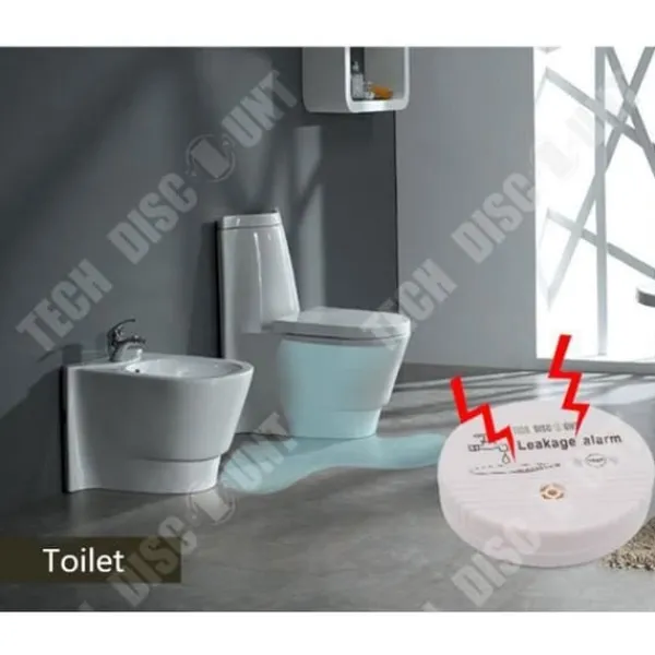 New Vattenläckagedetekterare - TD® - Professionell - Larm 85 dB - Inomhus - 10 m räckvidd Läckagedetektorer