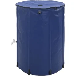 Outlet Vattentank - - 750 L - Fällbar - PVC - Med kran Regntunnor