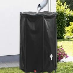 Discount Vattentank med kran vikbar 1000 L PVC Regntunnor