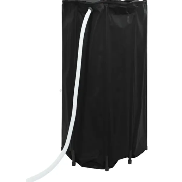 Vattentank med kran vikbar 380 L PVC Regntunnor