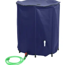 Sale Vattentank med kran vikbar 1250 L PVC Regntunnor