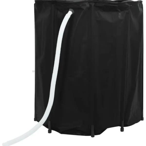 Clearance Vattentank med kran vikbar 1250 L PVC Regntunnor
