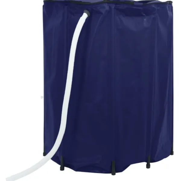 vidaXL Vattentank med kran vikbar 1350 L PVC