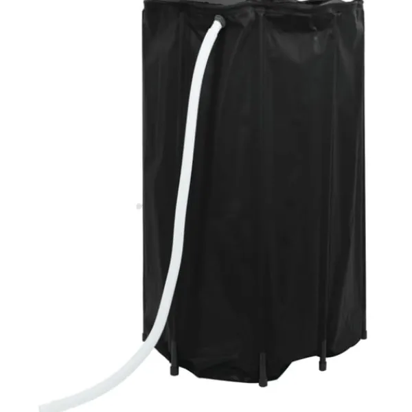vidaXL Vattentank med kran vikbar 500 L PVC