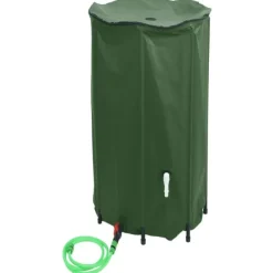 vidaXL Vattentank med kran vikbar 380 L PVC