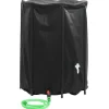 Outlet Vattentank med kran vikbar 1350 L PVC Regntunnor