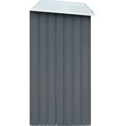 Sale Vedskjul i galvaniserat stål - Hållbar förvaring för ved | Färg: Grå | Storlek: 330x84x152 cm Skjul, Garage & Carports