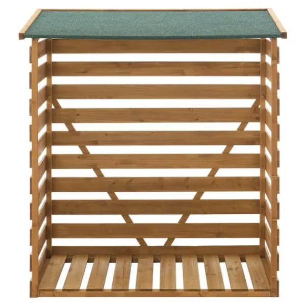 Online Vedskjul vedställ 123x116x64 cm Skjul, Garage & Carports