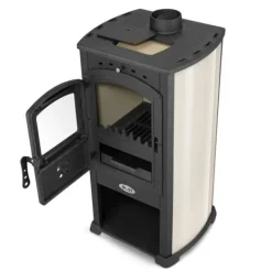Vedspis - 7,2 kW till 10 kW - energimärkning A - upp till 100 m² Vedeldade Kaminer