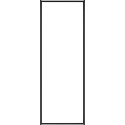 Discount Vedställ & vedkorgar - Living Vedställ matt svart 110x28x312 cm stål Tillbehör Till Vedeldade Kaminer & Öppna Spisar