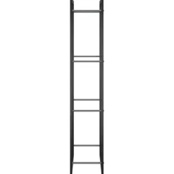 Vedställ & vedkorgar - Living Vedställ matt svart 50x28x132 cm stål