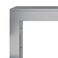 Vedställ av galvaniserat stål - Hållbart vedförvaring | Storlek: 60x40x100 cm