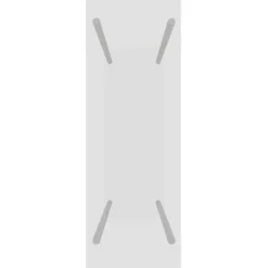 Vedställ genomskinlig 80x35x100 cm härdat glas - Vedställ - Ved Ställ - Home & Living