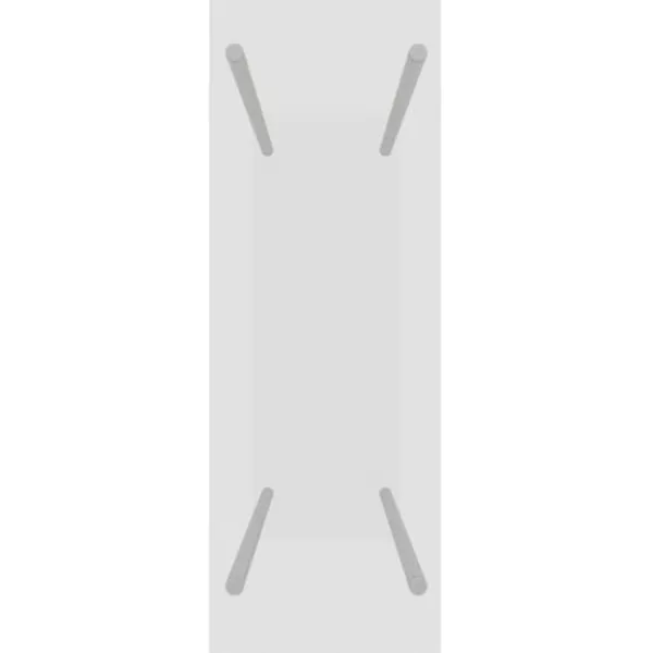Vedställ genomskinlig 80x35x100 cm härdat glas - Vedställ - Ved Ställ - Home & Living