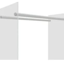 Vedställ genomskinlig 80x35x100 cm härdat glas - Vedställ - Ved Ställ - Home & Living
