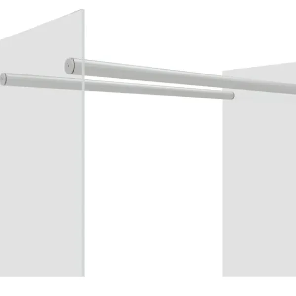 Vedställ genomskinlig 80x35x100 cm härdat glas - Vedställ - Ved Ställ - Home & Living