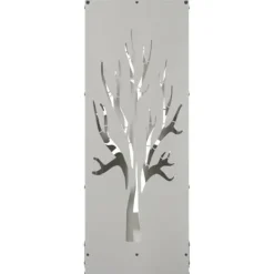 Best Vedställ i rostfritt stål - Hålla veden torr och organiserad | Storlek: 40x30x80 cm Tillbehör Till Vedeldade Kaminer & Öppna Spisar