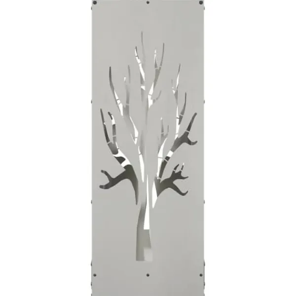 Best Vedställ i rostfritt stål - Hålla veden torr och organiserad | Storlek: 40x30x80 cm Tillbehör Till Vedeldade Kaminer & Öppna Spisar