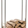 Sale Vedställ Snow 100x40x25 25 x 40 x 100 cm Tillbehör Till Vedeldade Kaminer & Öppna Spisar