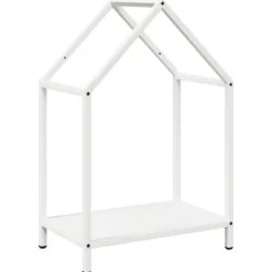 Sale Vedställ vit 40x25x60 cm kallvalsat stål Tillbehör Till Vedeldade Kaminer & Öppna Spisar