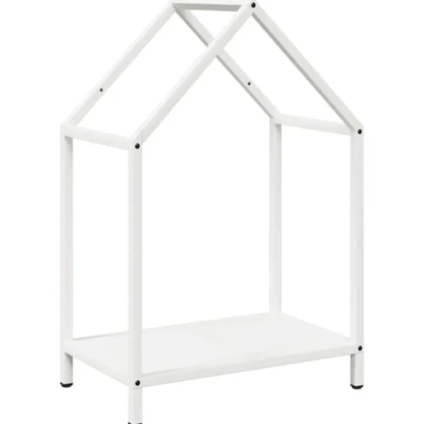 Sale Vedställ vit 40x25x60 cm kallvalsat stål Tillbehör Till Vedeldade Kaminer & Öppna Spisar