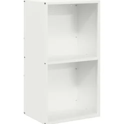 vidaXL Vedställ vit 40x30x75 cm kallvalsat stål