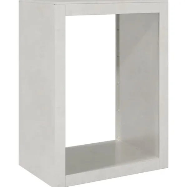vidaXL Vedställ 60x40x80 cm rostfritt stål