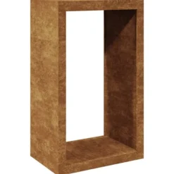 Outlet Vedställ 60x40x100 cm väderbeständigt stål Tillbehör Till Vedeldade Kaminer & Öppna Spisar