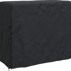 Clearance Vedställsskydd Enfärgad Svart 61 x 122 x 106 cm tyg Tillbehör Till Vedeldade Kaminer & Öppna Spisar