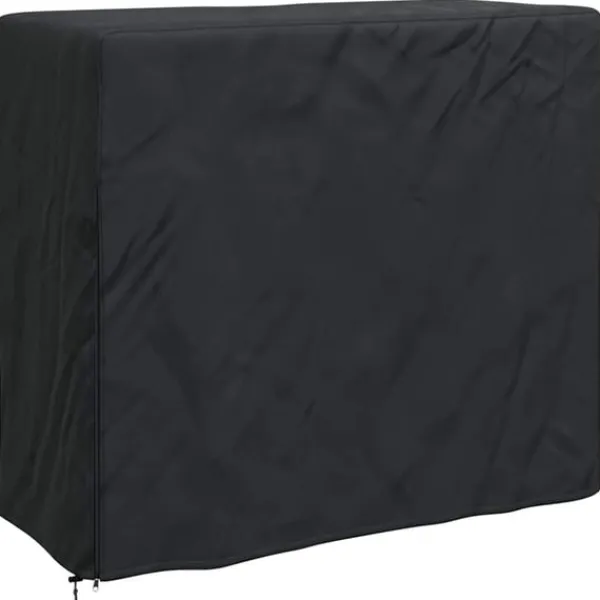 Clearance Vedställsskydd Enfärgad Svart 61 x 122 x 106 cm tyg Tillbehör Till Vedeldade Kaminer & Öppna Spisar
