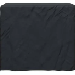 Clearance Vedställsskydd Enfärgad Svart 61 x 122 x 106 cm tyg Tillbehör Till Vedeldade Kaminer & Öppna Spisar